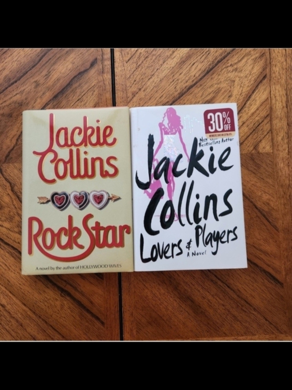 Set Of Jackie Collins Books-Hardcover